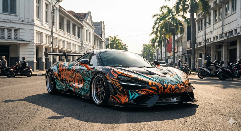 McLaren 750S Supercar Modern untuk Era Racing Urban